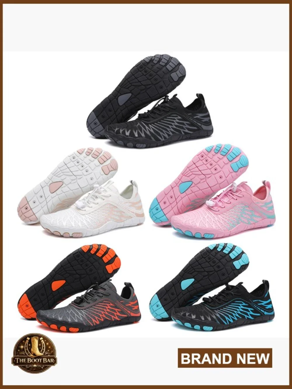 Barefoot Hiking Shoes Women Men Non-Slip Breathable Wide Toe Zero Drop Trail